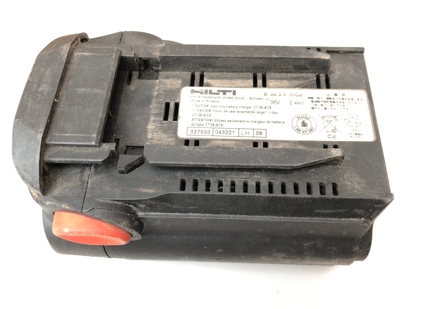 Zellentausch für Hilti B36, B 36/2.4, 36Volt 2Ah Ni-MH
