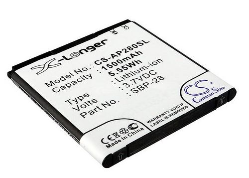 Akku ersetzt Asus SBP-28, 0B110-00150000 passend für Asus PadFon