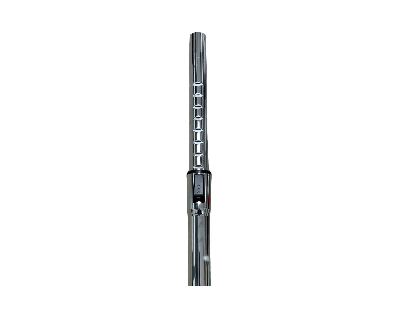 Teleskop-Rohr verchromt 58cm ausziehbar - 96cm für Staubsauger 32mm - Anschluss