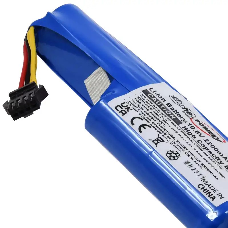 Akku passend für Saugroboter Vileda VR102, 31CR19/66, 10.8 V 2200mAh