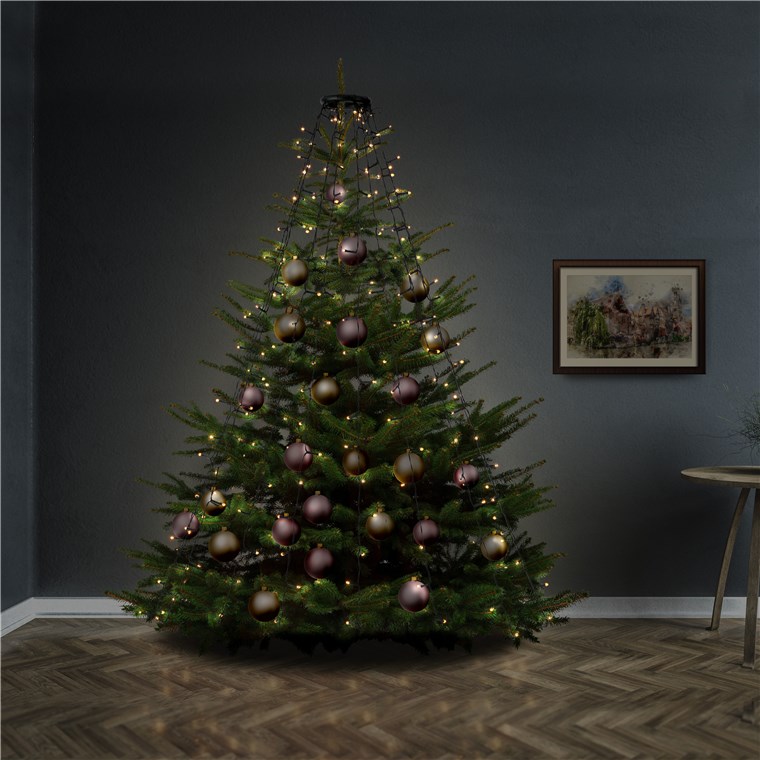 280 LED-Baummantel mit Ring