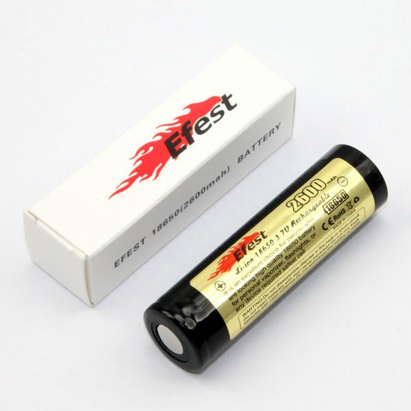 Keeppower 18350-E160 3.6V 1600mAh Akku ungeschützt (Flat Top)