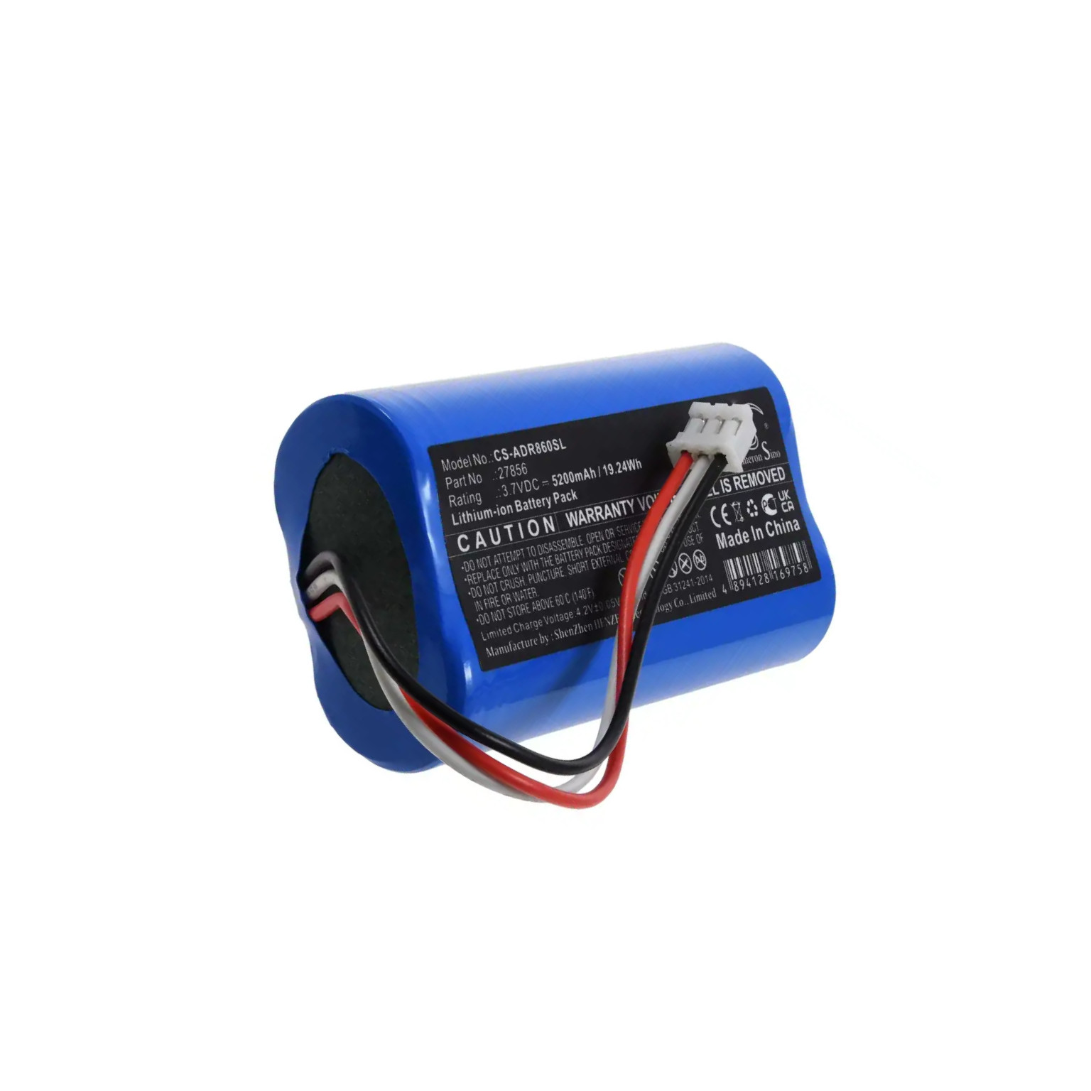 Akku ersetzt Albrecht DR 855 / DR 860 passend für DAB+ Radio Albrecht 27856