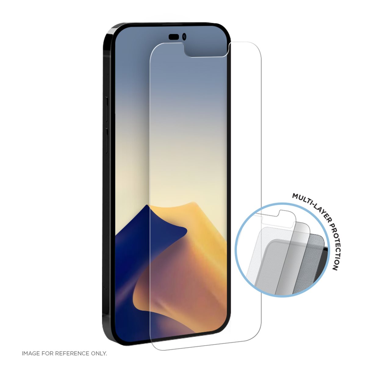EIGER APPLE IPHONE 14 PRO MAX DISPLAY-GLAS (1ER-PACK) HIGH IMPACT TRIFLEX CLEAR