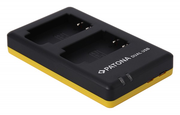 Dual USB-C Akkuladestation für Sony NP-BX1 Akkus