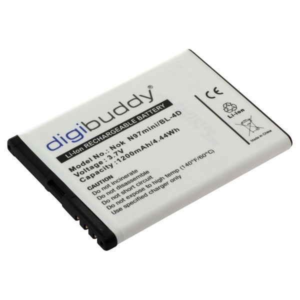 Akku passend für Nokia E5-00, E7, E7-00, N8, N97 Mini 1200mAh