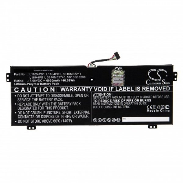 Akku ersetzt L16M4PB1, SB10W6727 passend für Lenovo  Yoga 720-13IKB, 730-13IKB