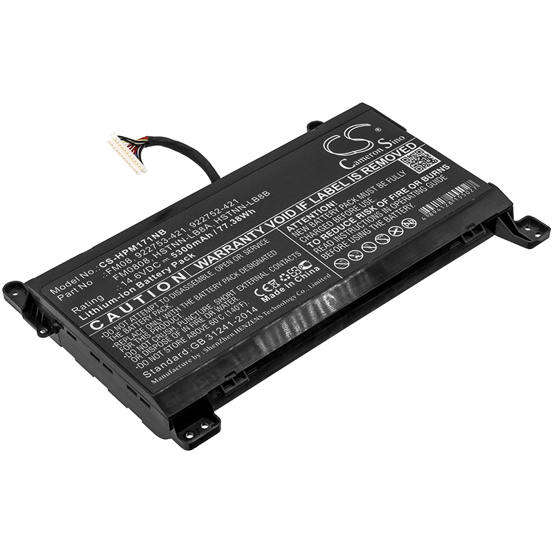 Akku ersetzt 922976-855, FM08 mit 12-Pins passend für HP Omen 17-AN, 17-AN188NR