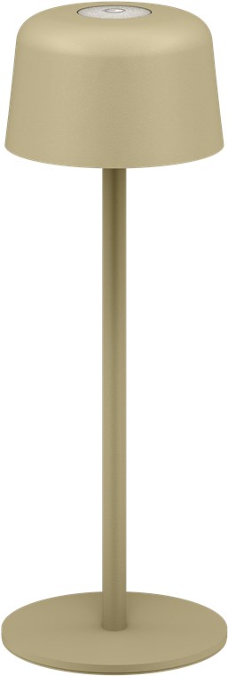 Kabellose LED-Tischleuchte, Grösse S, 25 cm, beige