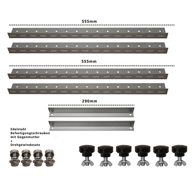 Solarmodul Halterung bis 60 cm Modulbreite WATTSTUNDE®