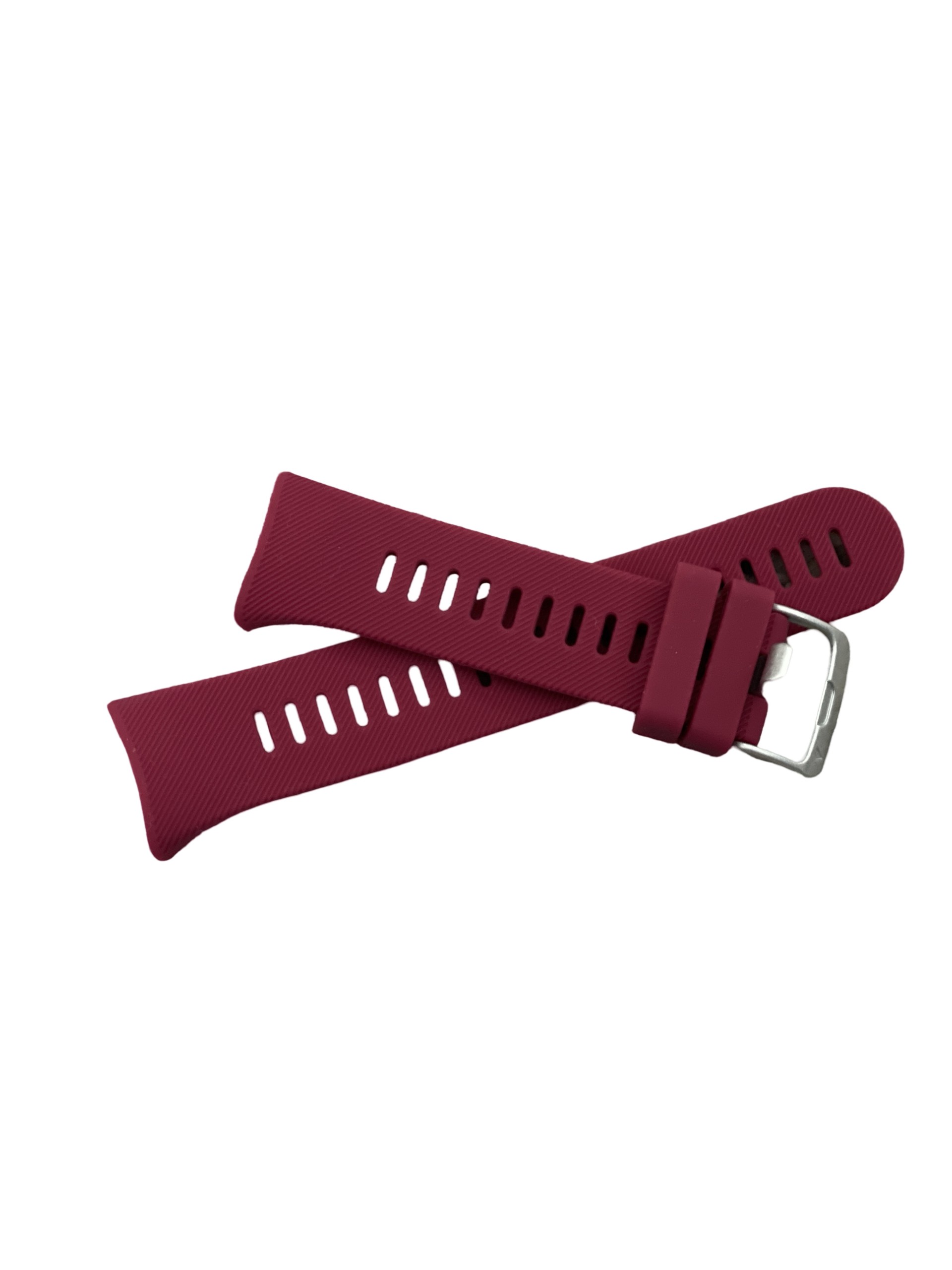 Silikon-Armband für Garmin Forerunner 45S weinrot, 20mm breit