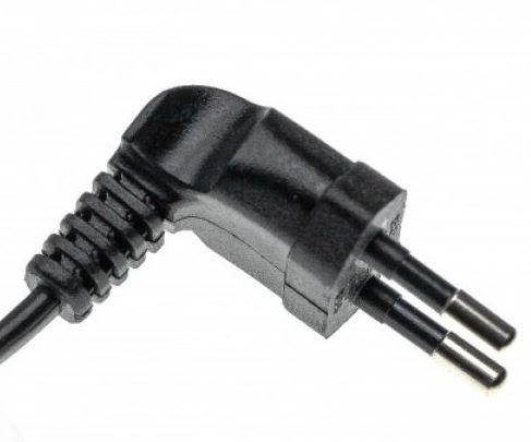 Stromkabel 90° auf C7-Stecker 90° 1m