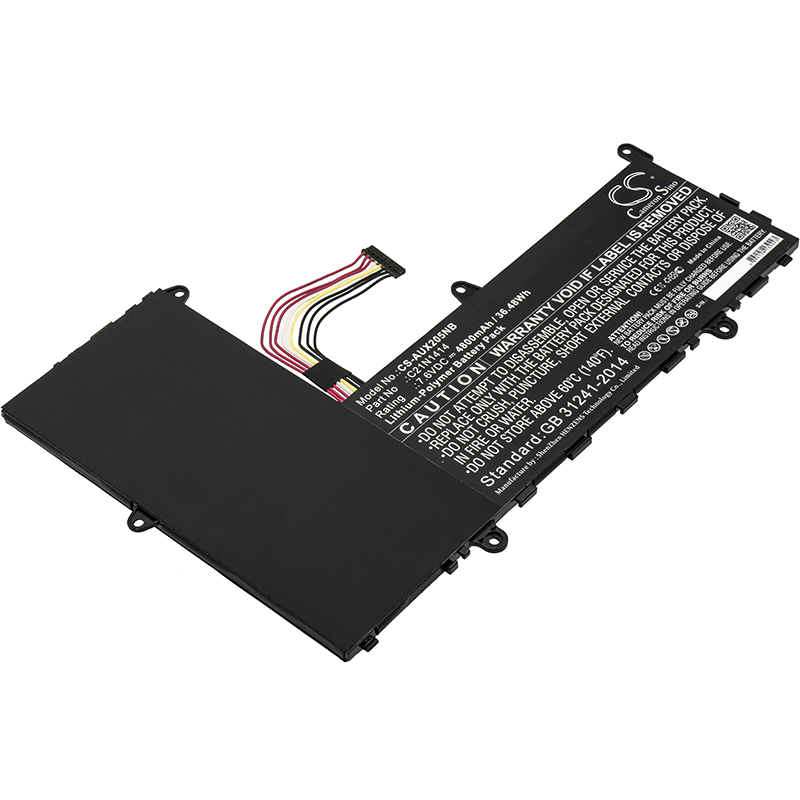 Akku ersetzt C21N1414, 0B200-0124000 passend für Asus EeeBook, R209TA, X205TA-1A