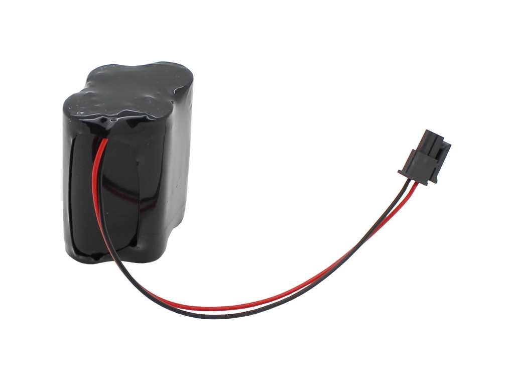 Notleuchtenakku 4.8V 1100Ah, Ni-MH, F2+2 Mignon AA, 150mm Kabel Stecker, 890014