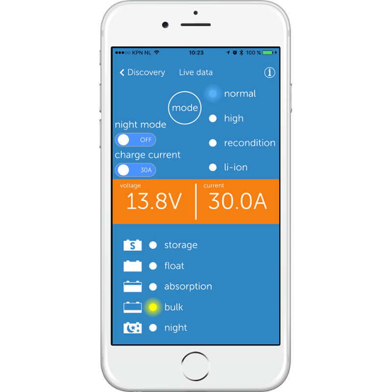 Victron Blue Smart IP67 Batterieladegerät Bluetooth 12/17 1 Ausgang