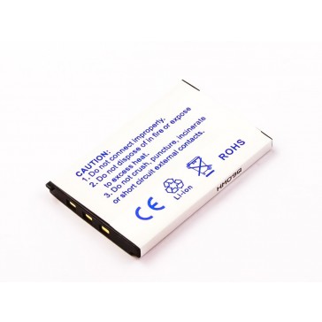 Akku ersetzt Casio NP20, NP-20, NP-20DBA 680mAh