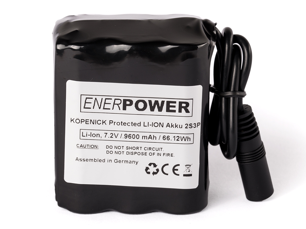 Ersatzakkupack 7.4V 9000mAh für Magicshine P7 Bike LED