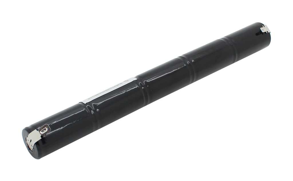 Notleuchtenakku 6V 2500mAh, Ni-MH, L1x5 Baby C mit Faston-Anschluss