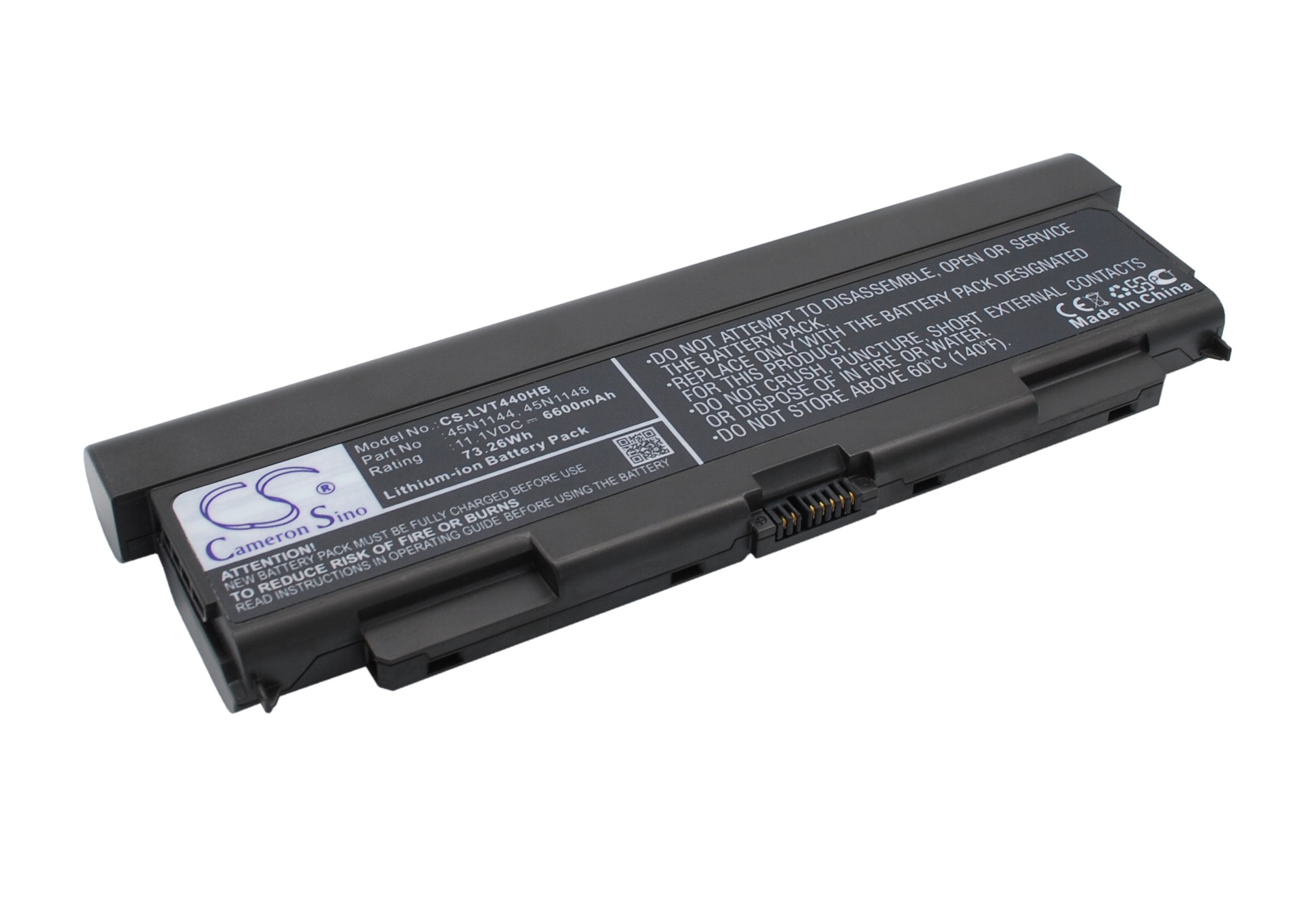 Akku passend für Lenovo ThinkPad L440, L540, T440, W540 6600mAh