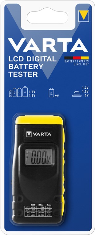 VARTA LCD Digital Battery Tester