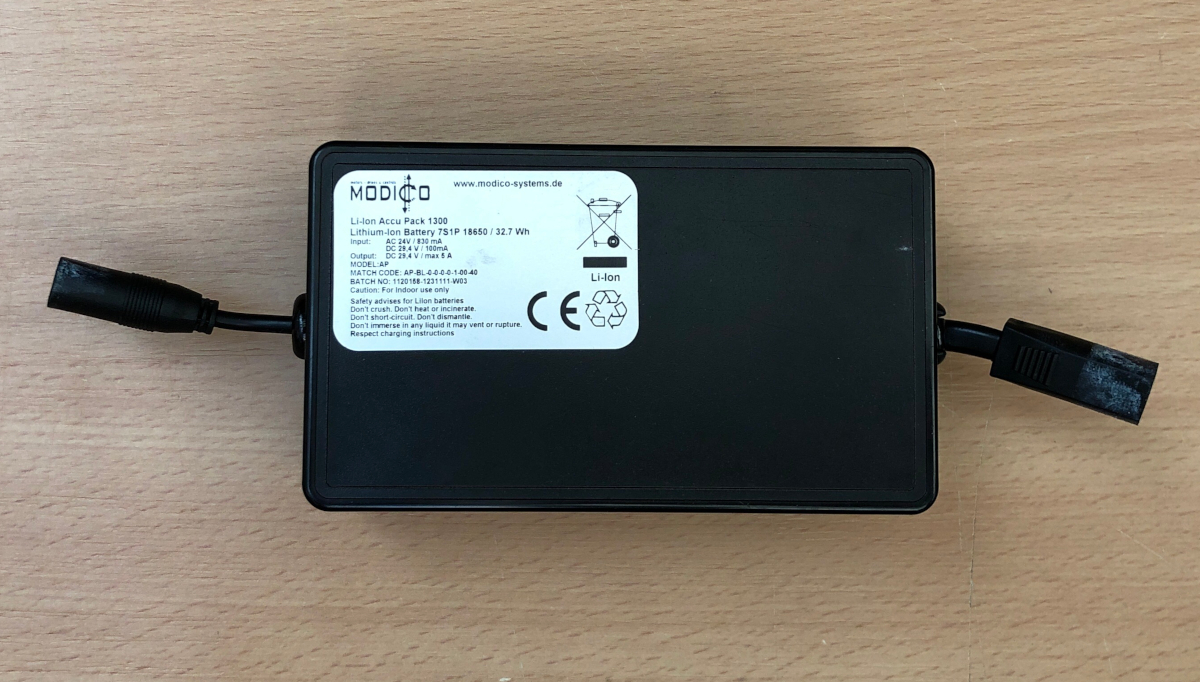 Zellentausch für MODICO Accu Pack 1300, 29.4V 2000mAh