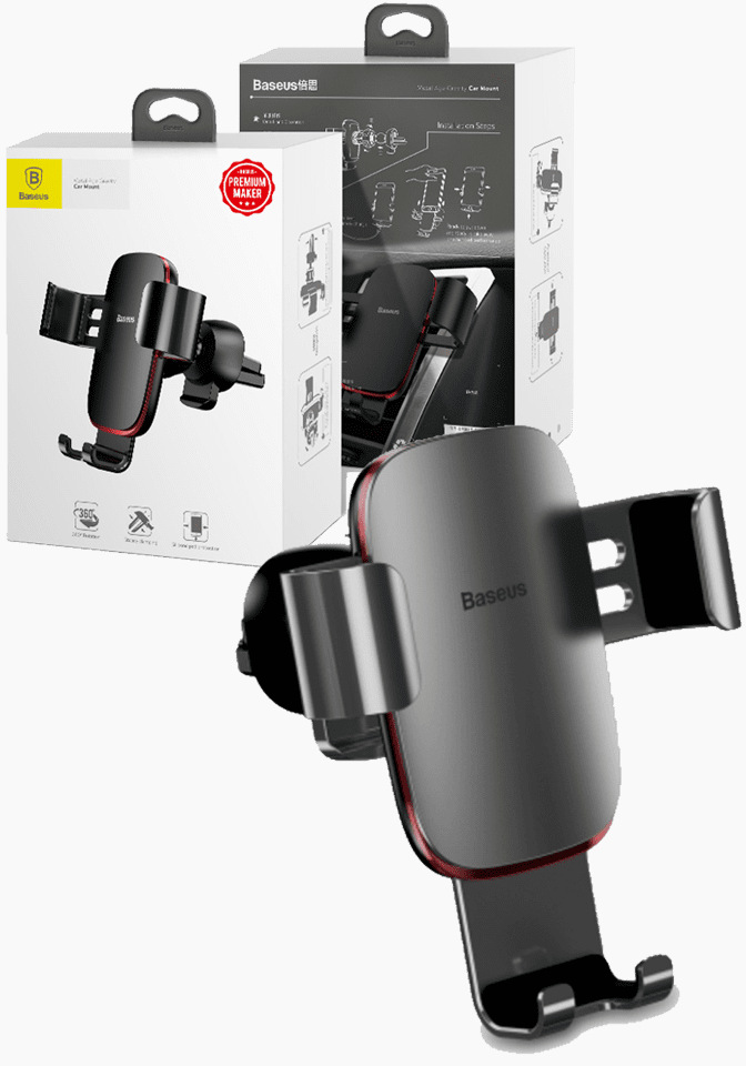 Baseus Metal Age Gravity KFZ Halterung für Smartphone, iPhone