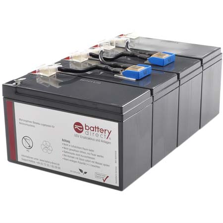 Akku ersetzt APC RBC8, RBC-8 passend für Smart UPS RM 1400