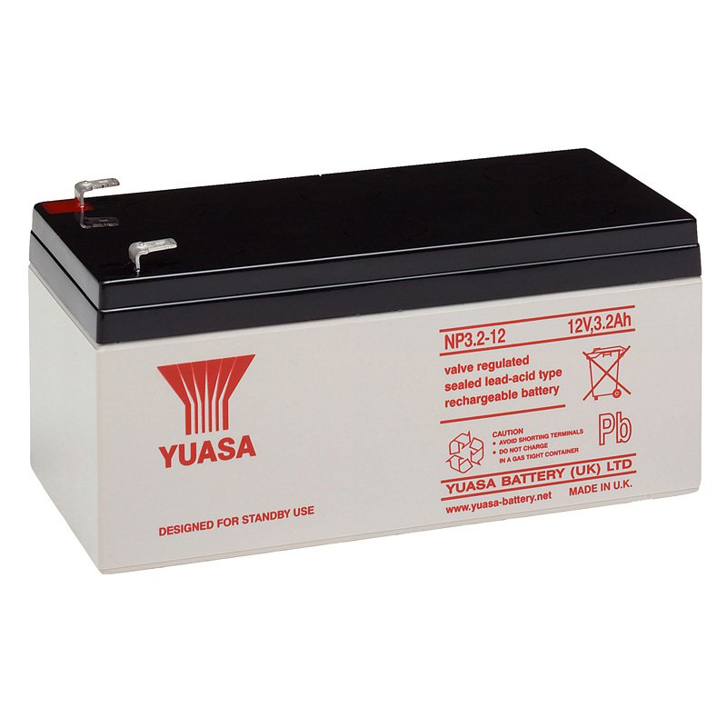 Yuasa NP3.2-12, 12V 3.2Ah Blei-Akku