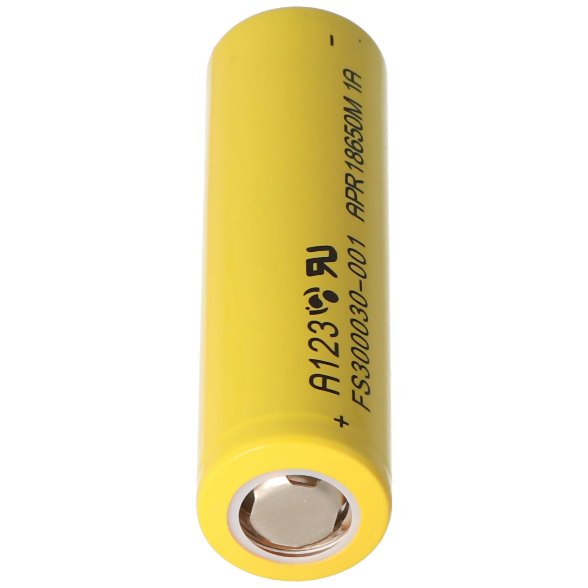 Lithium Werks APR18650M1B 3.3V 1100mAh LiFePo4 Akku Pluspol flach