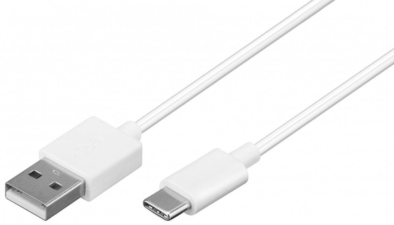 USB-A auf USB-C Ladekabel 1m für iPhone 16, 17, iPad Pro 12.9"