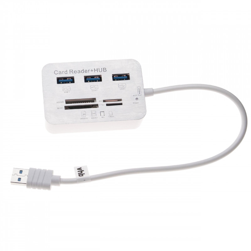 USB 2.0 Mini Cardreader Blau