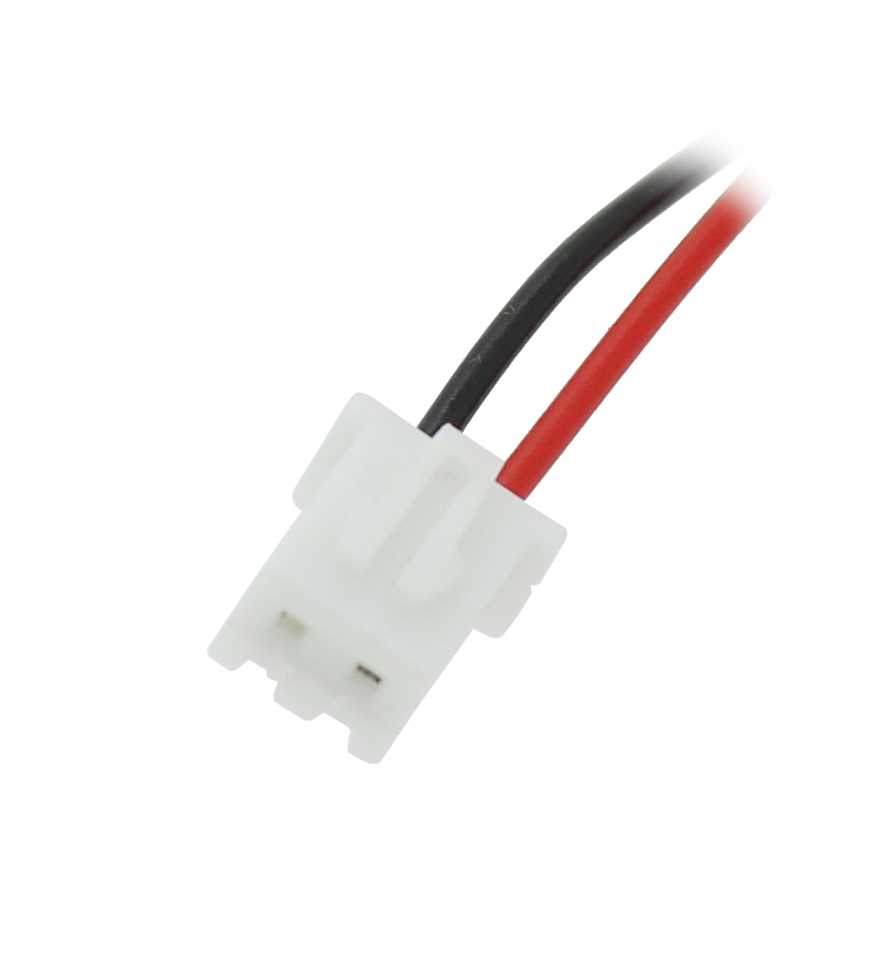 Notleuchten Akku 4.8V 600mAh Ni-MH, L1x4 Micro AAA mit Kabel und Stecker