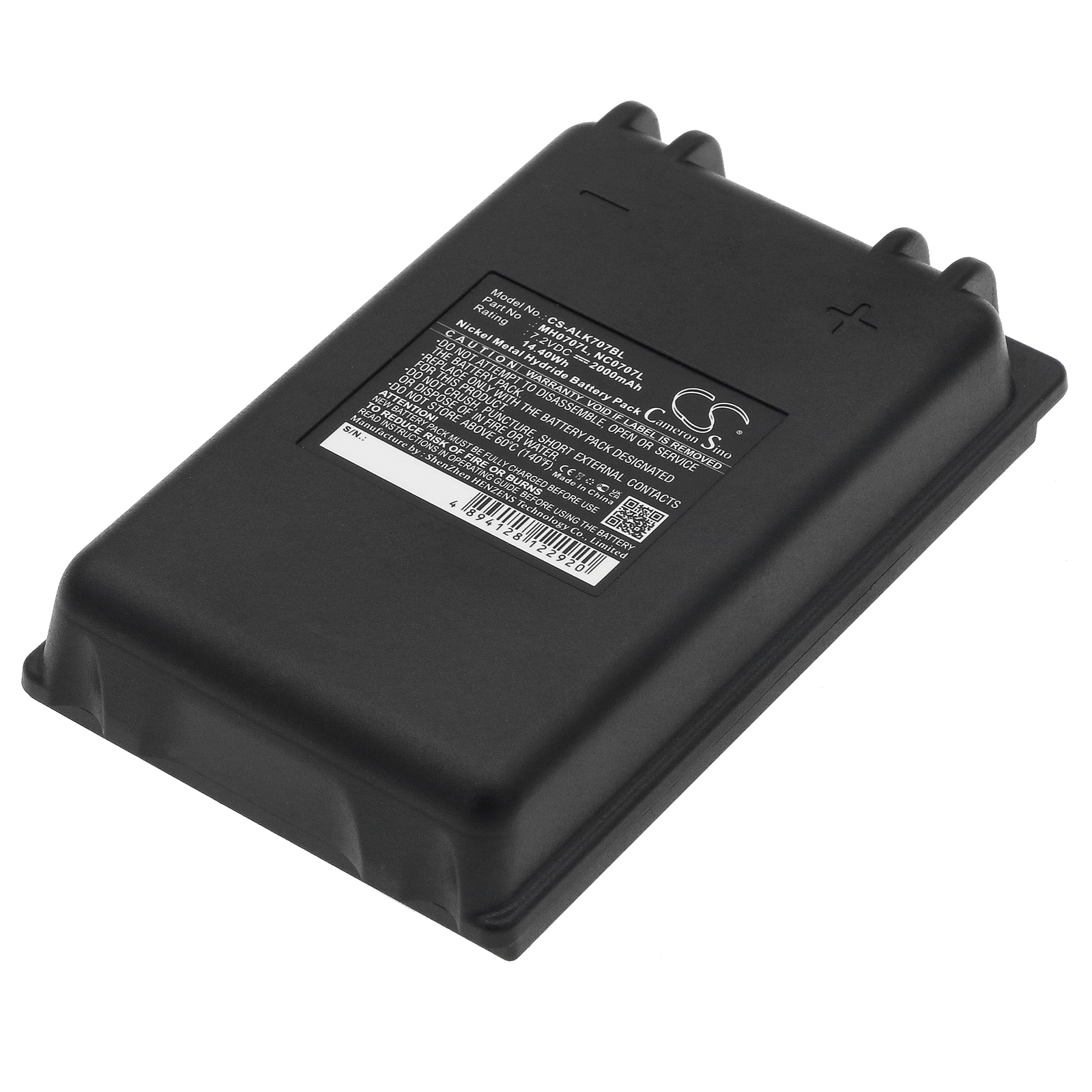 Akku ersetzt NC0707L, MH0707L passend für Autec CB71.F, FUA10, UTX97 transmitter