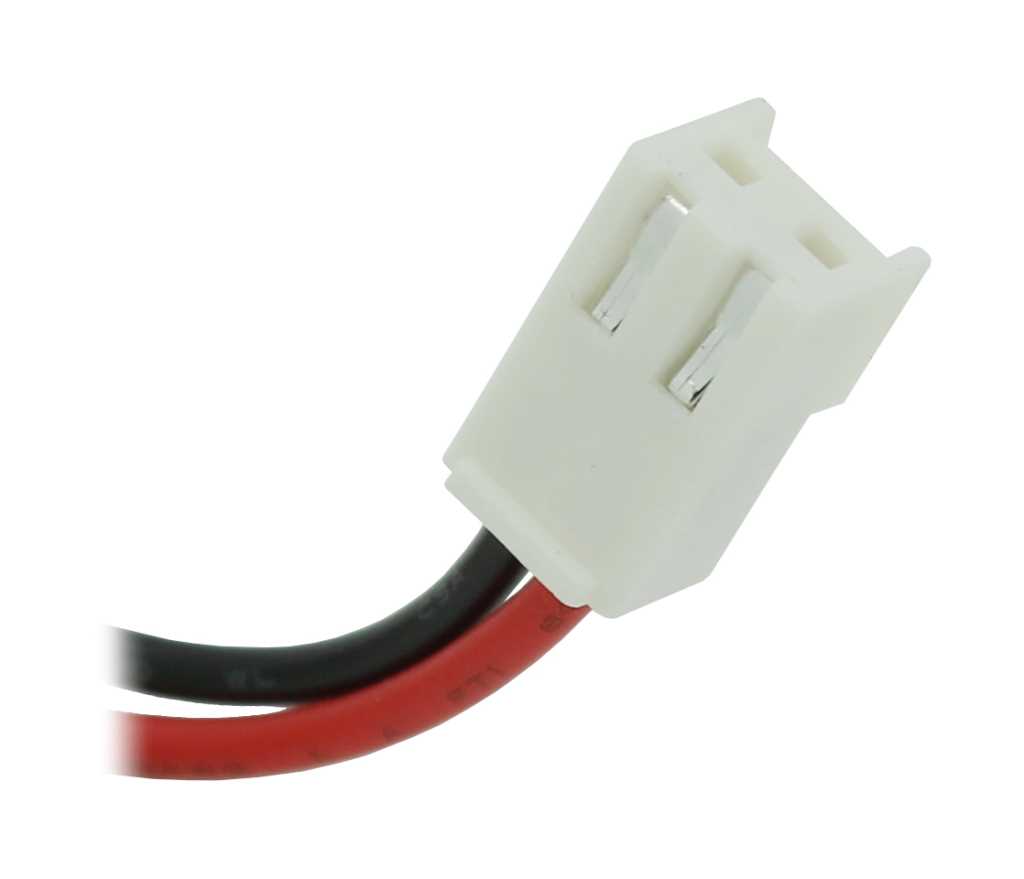 Notleuchtenakku 6V 3600mAh, Ni-MH, L1x2 / L1x3 A mit 200mm Kabel einseitig