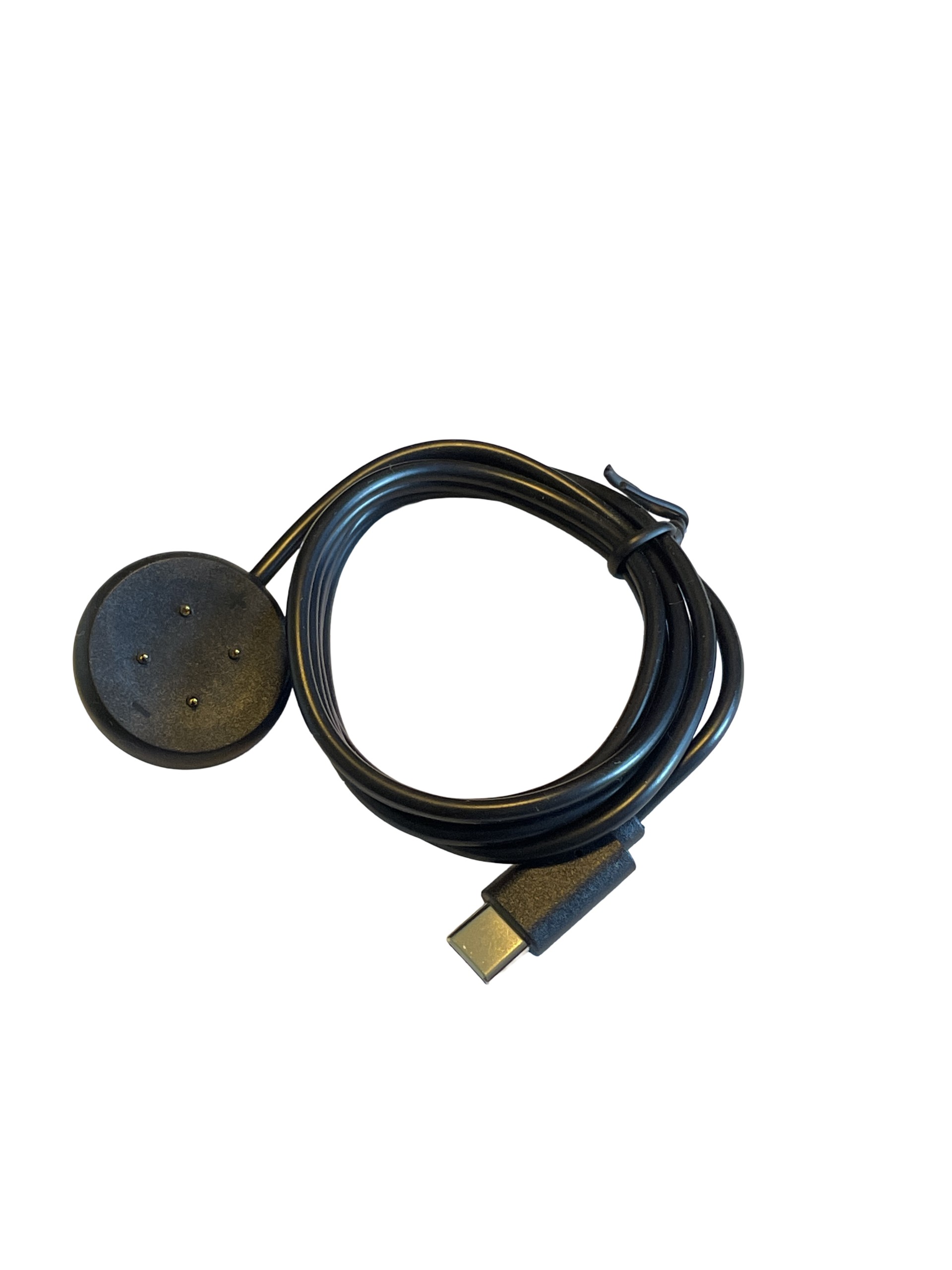 USB-C Ladekabel Dock Ladegerät, Fitbit Ace LTE - Schwarz, rund