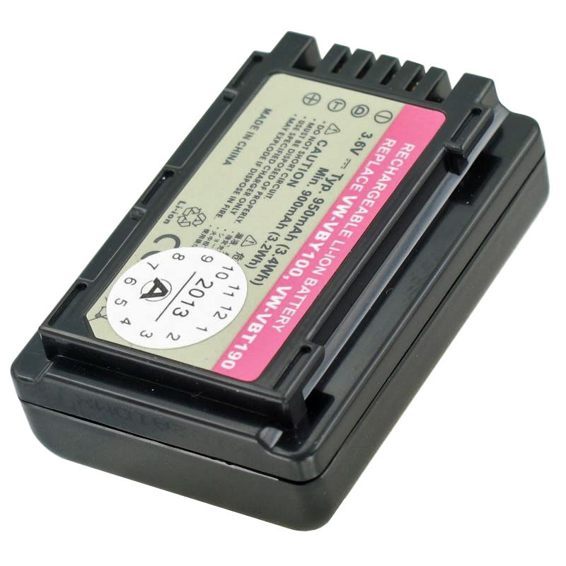 Akku passend für Panasonic HC-V130, SDR-S50, SDR-T70 950mAh