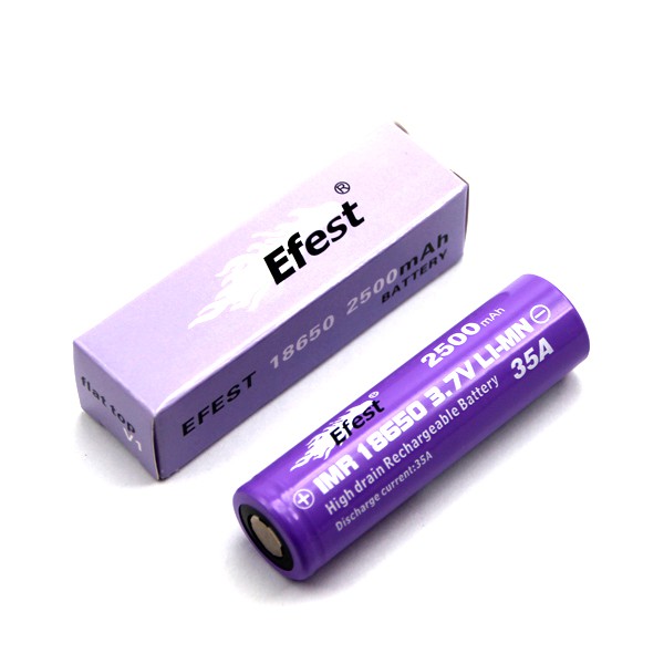 Efest IMR 18650 3000mAh 20A / 35A (Flat Top) ungeschützt für E-Zigaretten