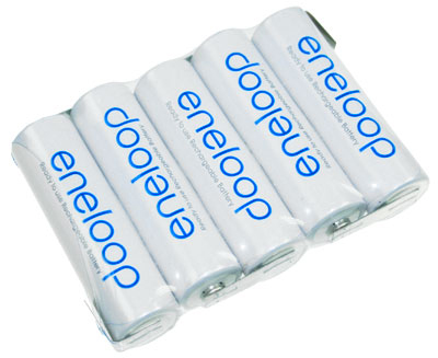 Panasonic ENELOOP 5er Akku-Pack 6V 1.9Ah
