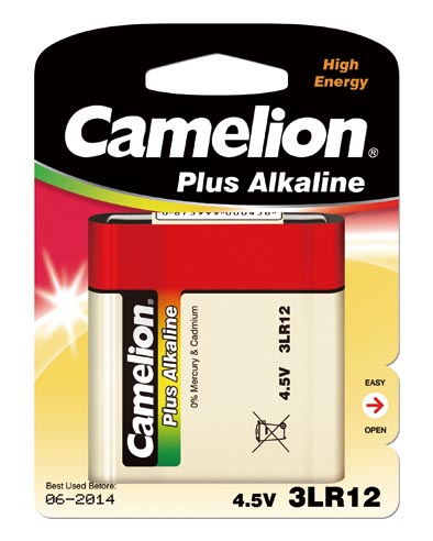Camelion 3LR12, MN1203, 4,5 V Block Batterie