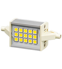 LED Lampe R7s 78mm mit 15 LEDs, Ambient Weiss