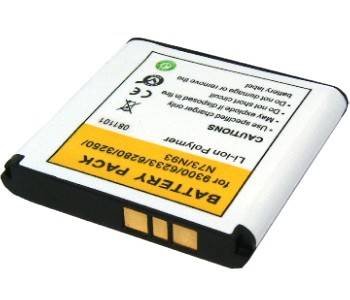 Akku passend für Nokia N73 Music Edition, N77, N93 Li-Polymer