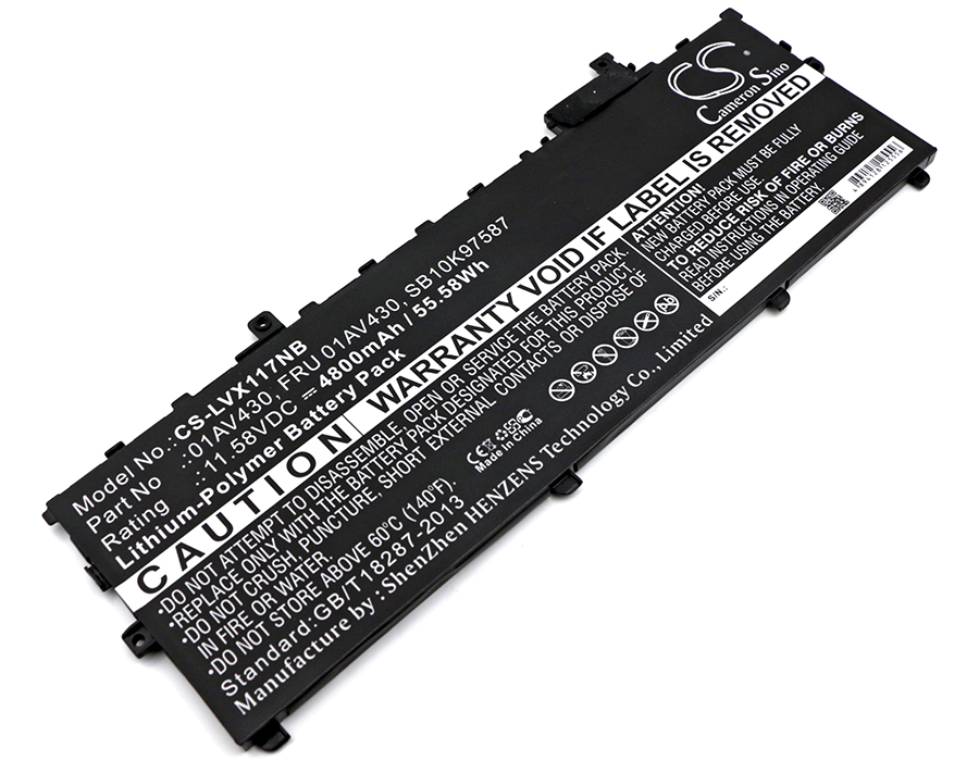 Akku ersetzt Lenovo 01AV430, SB10K97586, O1AV430 passend für ThinkPad X1 Carbon
