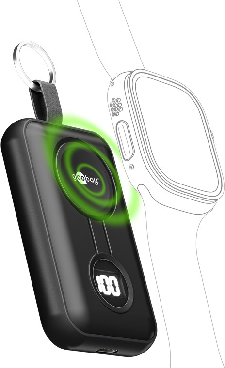 Wireless Powerbank für Apple Watch 2500 mAh