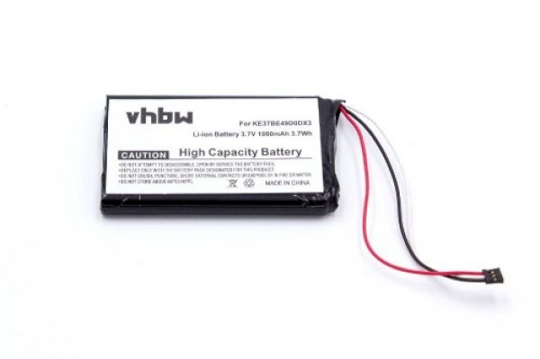 Akku ersetzt 361-00035-00 passend für Garmin Nuvi 2360, Edge Touring Plus