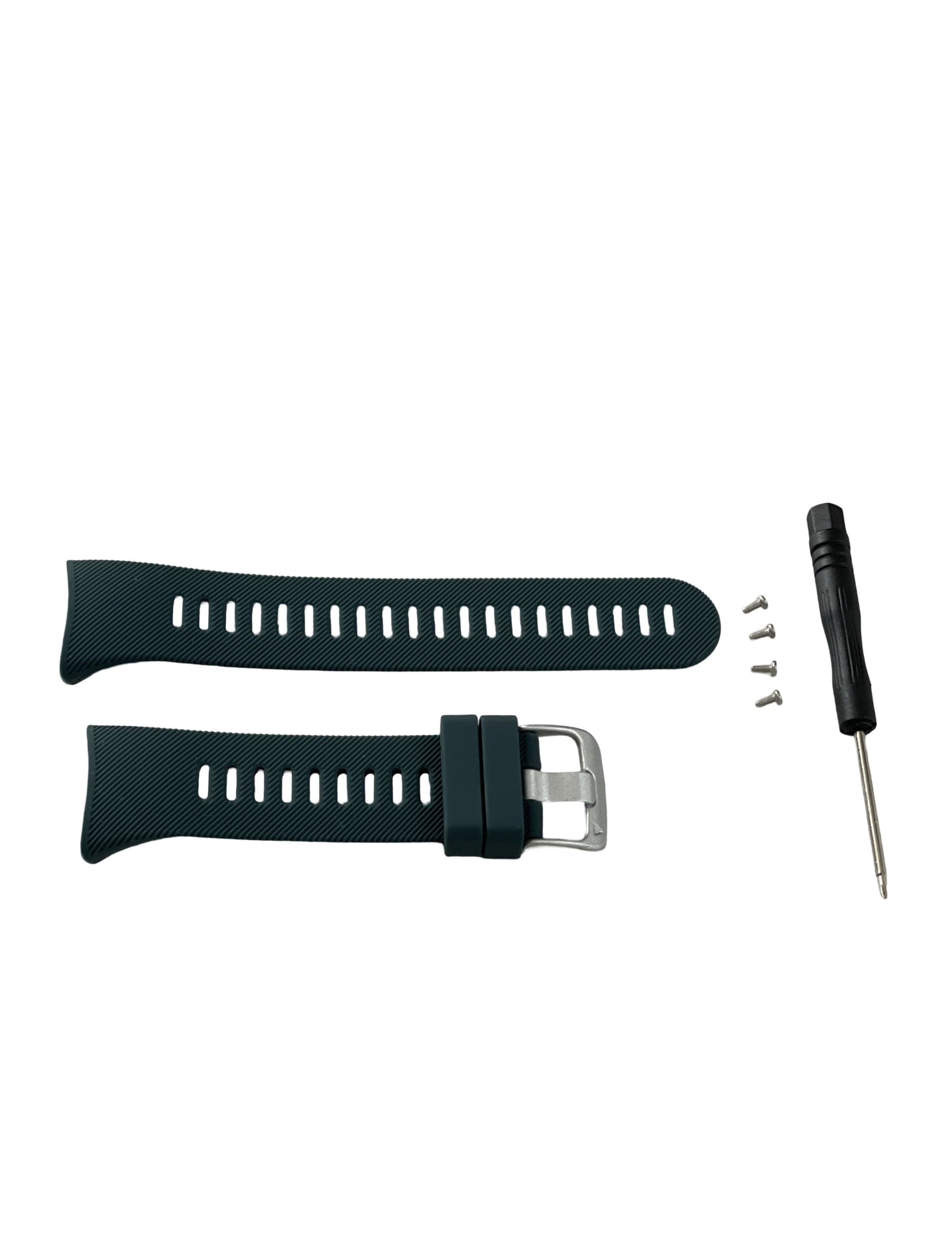 Silikon-Armband für Garmin Forerunner 45S grün 20mm breit