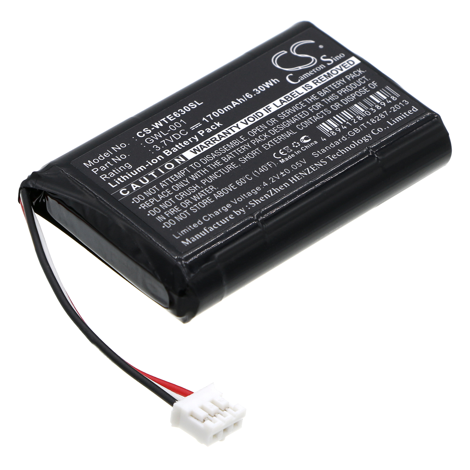 Akku ersetzt GWL-001 passend für Wacom CTE-620BT, CTE-630BT, Graphire 4