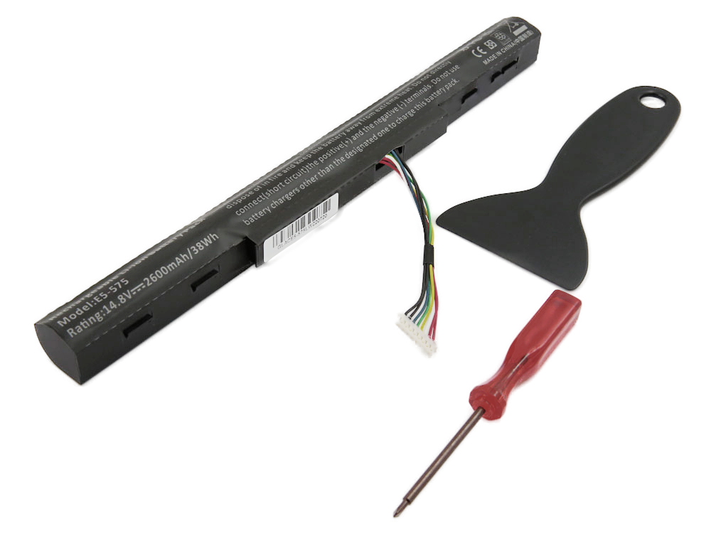Akku passend für Acer Aspire E5-573, E5-774G, E5-575G, F5-573G 14.8V 2600mAh