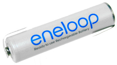 Panasonic ENELOOP AAA Akku mit Z Lötfahne