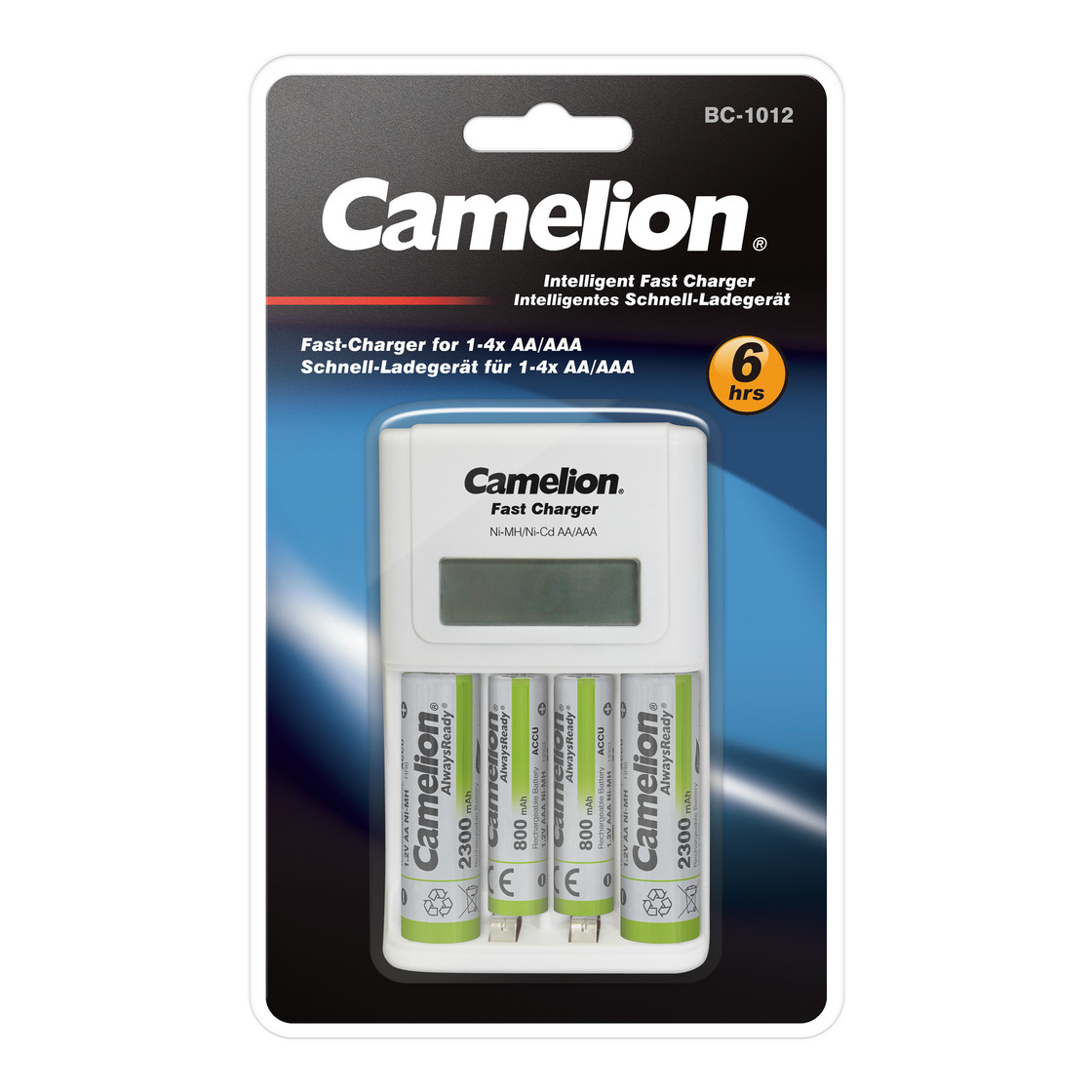 Camelion BC-1012 Schnell-Ladegerät für 1-4 AA/AAA Ni-MH