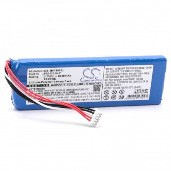 Akku ersetzt JBL P5542100-P passend für JBL Pulse 3 6000mAh